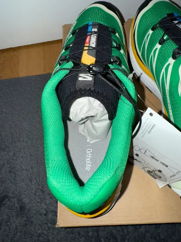 Salomon XT-6 Bright Green Black Sulphur Verte Noir - photo numéro 14