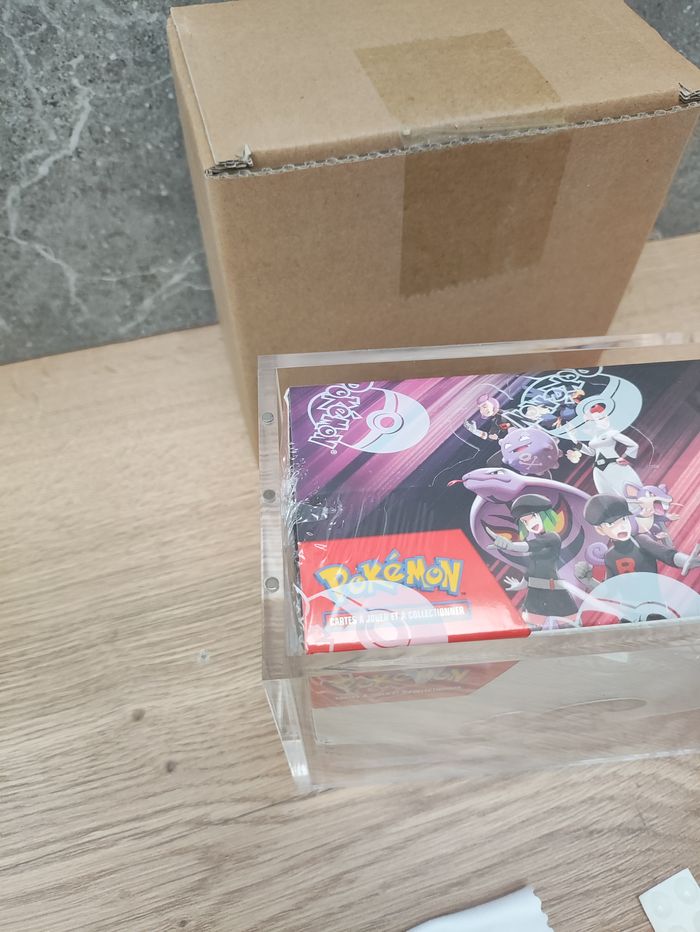 Protection acrylique aimantées pour coffret Pokémon Display - photo numéro 3