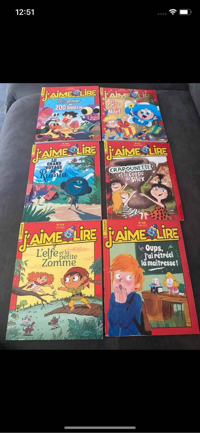 Lot de j aime lire - photo numéro 6