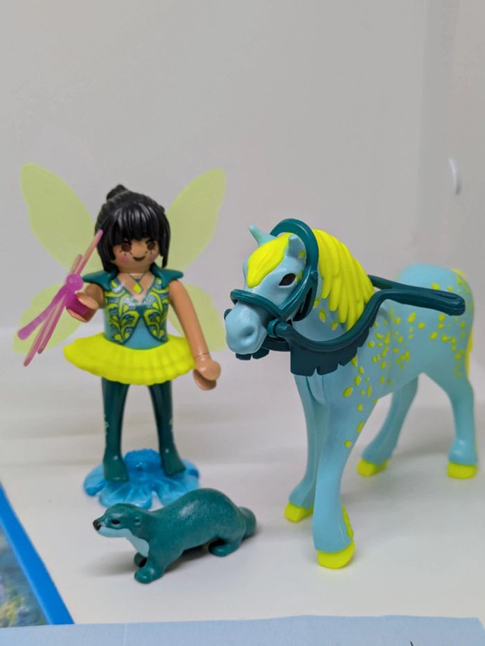 Playmobil Fairies 9137 Fée avec cheval - photo numéro 2