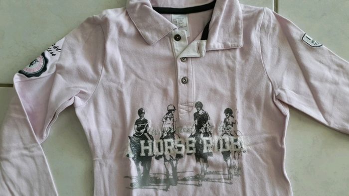 Polo équitation fille 8 ans ww - photo numéro 4