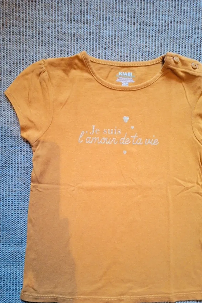 Tee-shirt fille en 3 ans - photo numéro 2