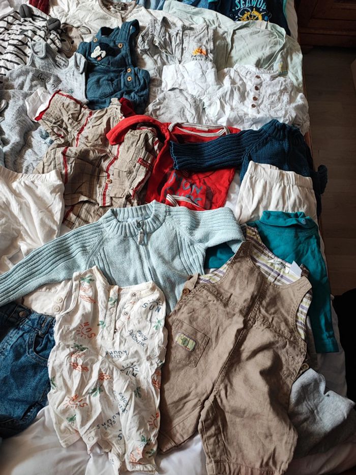 Lot d'une soixantaine de vêtements 3 mois - photo numéro 3