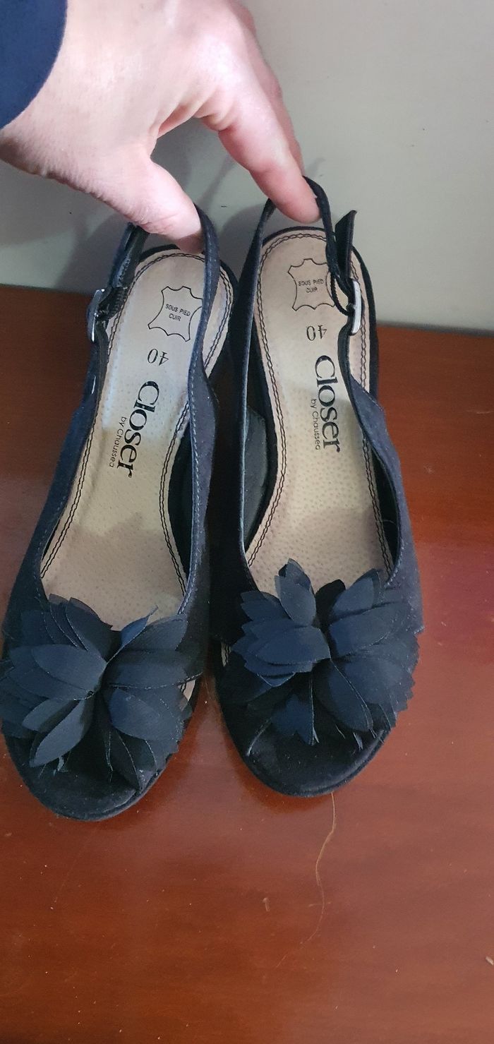 Chaussures à talons compensés 40 - photo numéro 3
