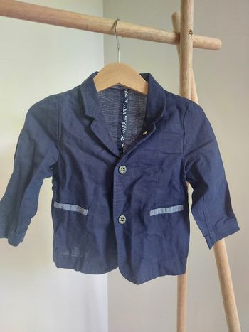 Veste habillée en lin