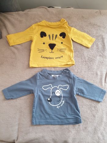 T shirts ML 3 mois