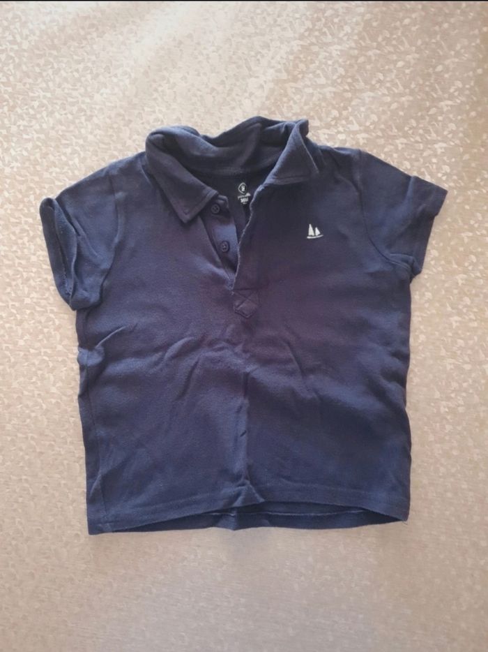 Lot tee-shirt et Polo mc 36m - photo numéro 2