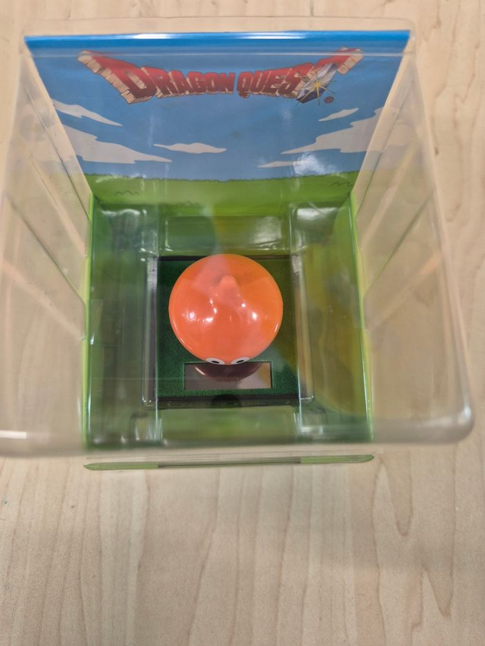 Figurine solaire Dragon Quest Slime orange - photo numéro 2