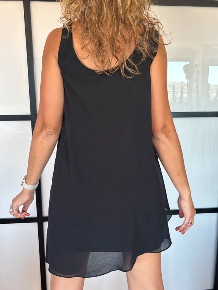 Robe élégante asymétrique Naf Naf noire 40 - photo numéro 7