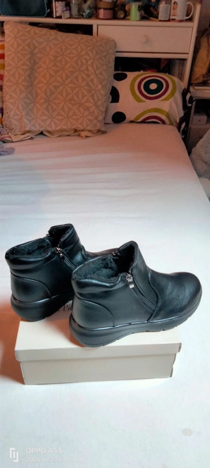 Boots fourrées confort double zip
Noir - photo numéro 2