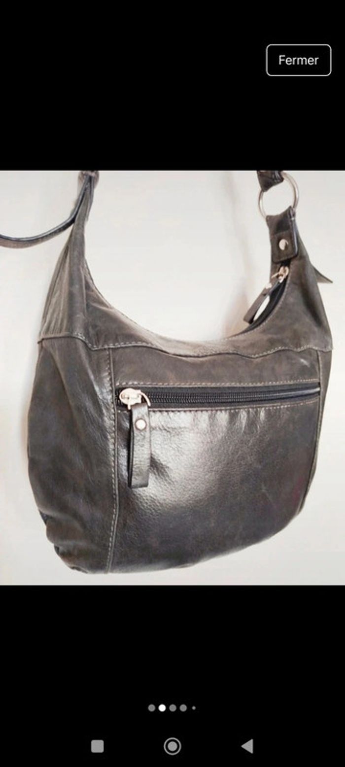 Sac à main cuir Katana