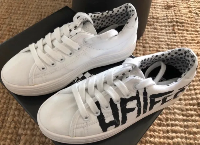Chaussures plato sneaker No Name x Hellfest édition collector pointure 36 - photo numéro 4