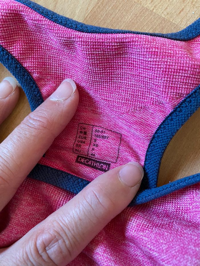 Brassière de sport Kalenji Taille S - photo numéro 4