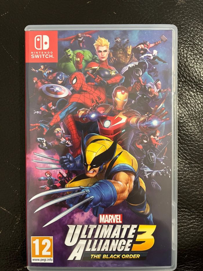 Jeu Switch Marvel Ultimate Alliance 3 The black order
