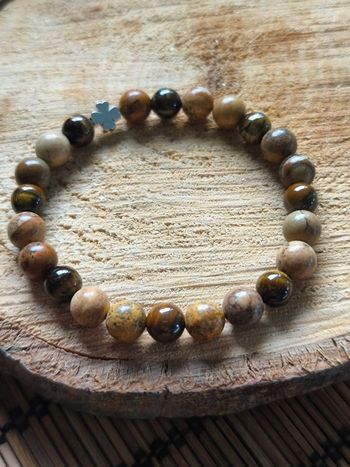Bracelet homme en pierres naturelles 