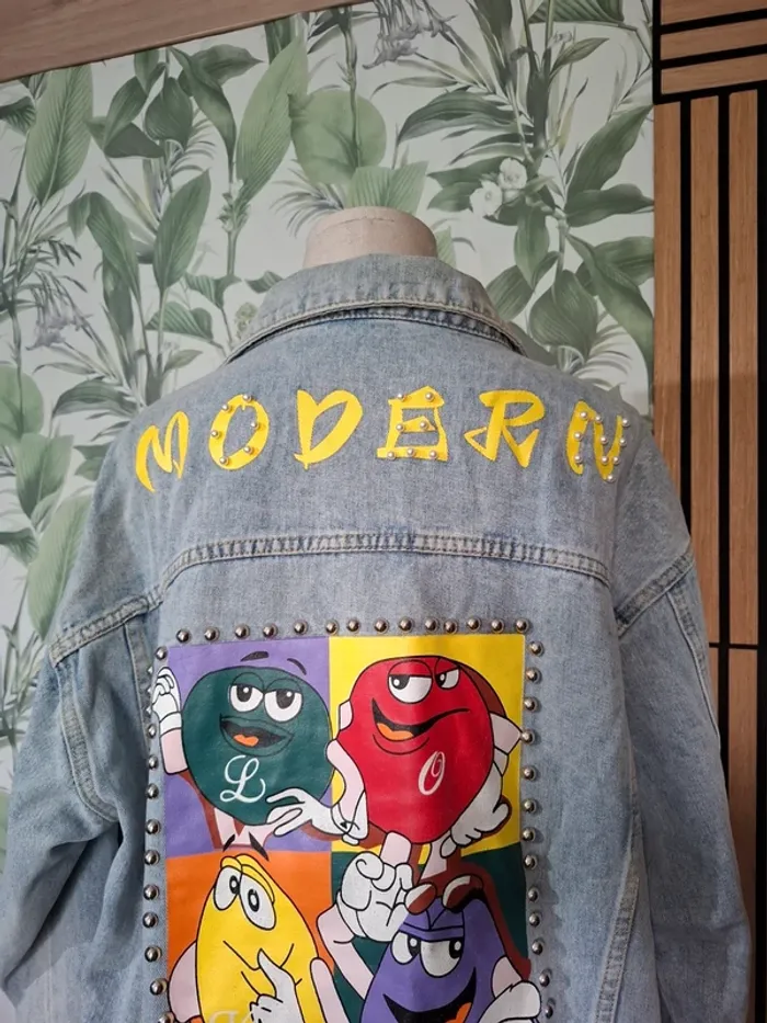 Veste en denim m&m's - photo numéro 4