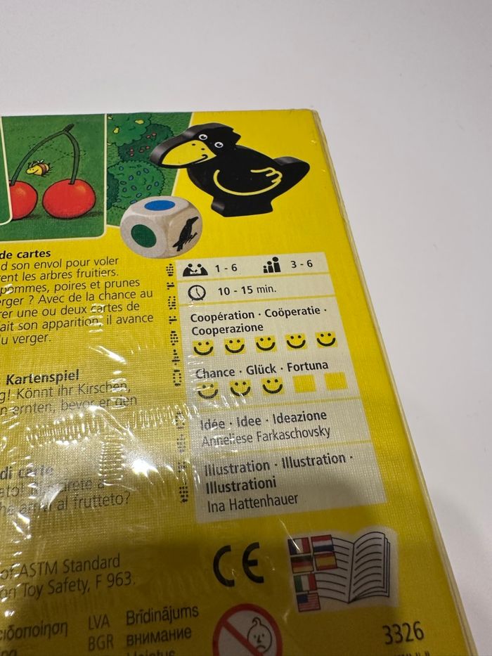 Jeu de cartes Le verger - Haba - neuf sous blister - photo numéro 4