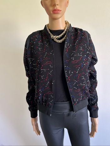Veste noire et imprimée Kaporal taille XS excellent état