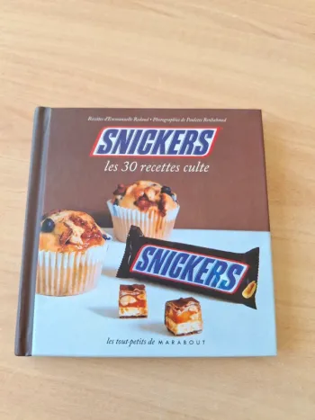 Livre Snickers les 30 recettes culte 