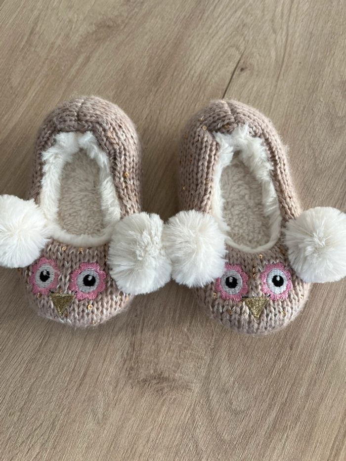 Chaussons hibou