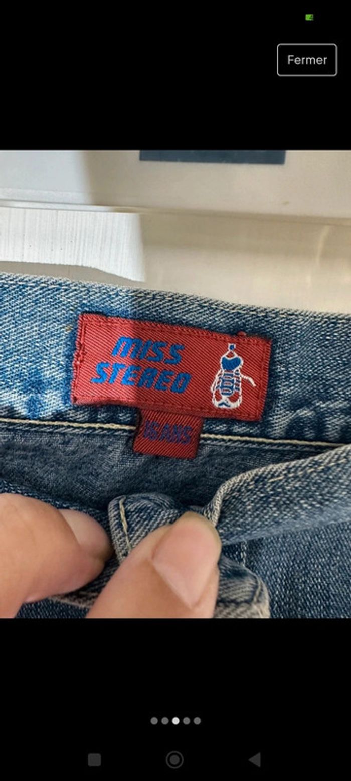 Jupe en jeans fille - photo numéro 3