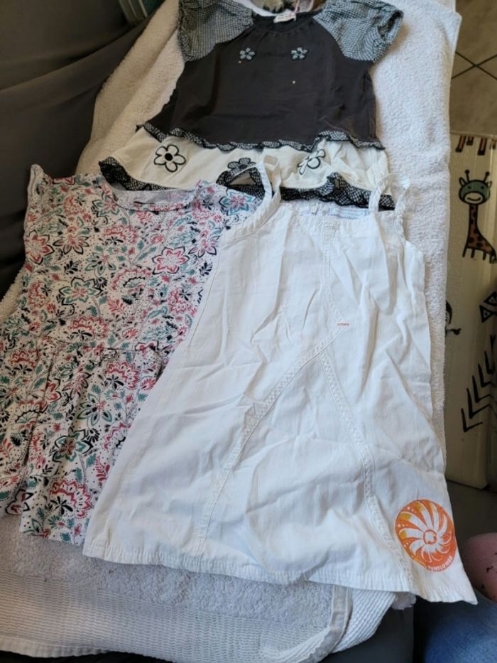 Lot de 6 tee-shirts fille 3 ans - photo numéro 2