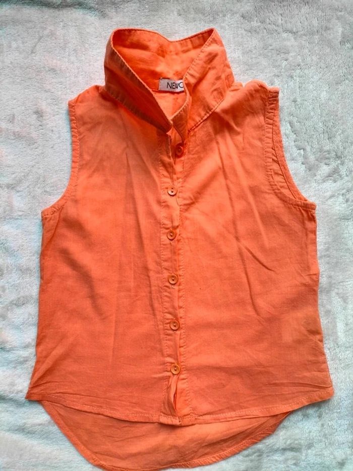 Chemise sans manches taille 5 ans