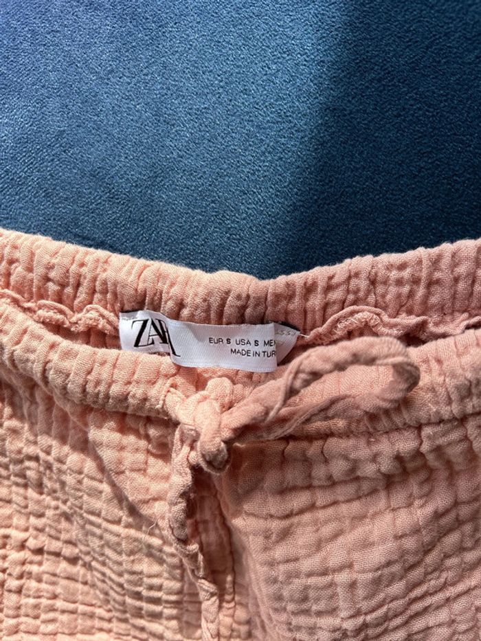 Short en lin Zara - photo numéro 2