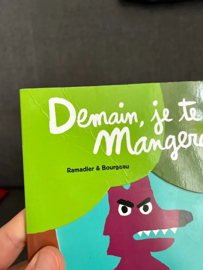 Livre demain je te mangerai - photo numéro 3