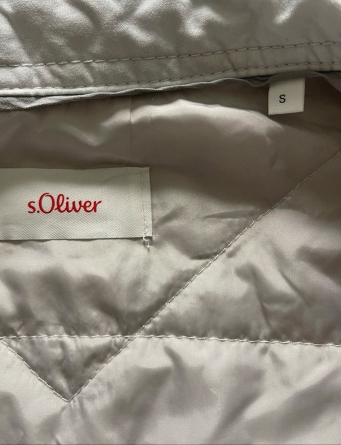 Veste matelassé blanc cassé, taille S, S.Olivier - photo numéro 8