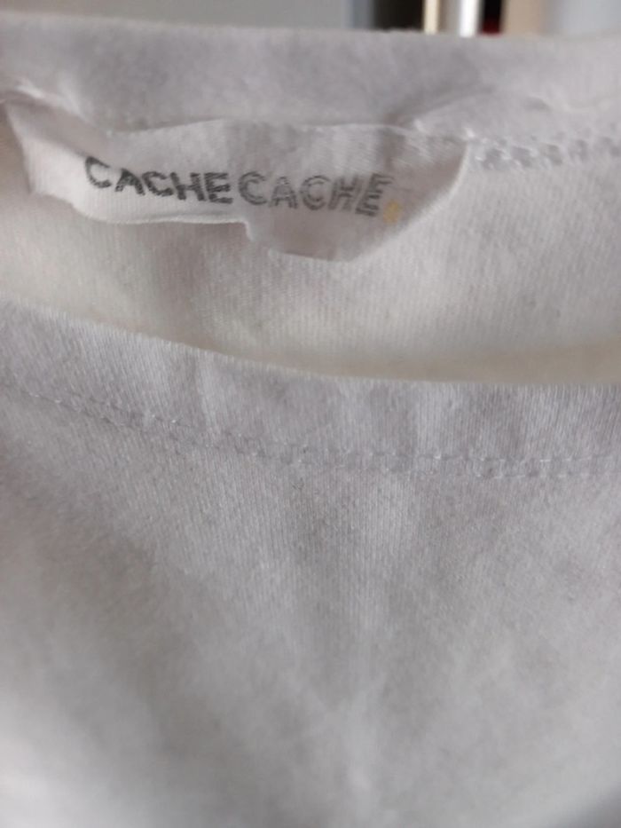 T-shirt Cache Cache - photo numéro 2