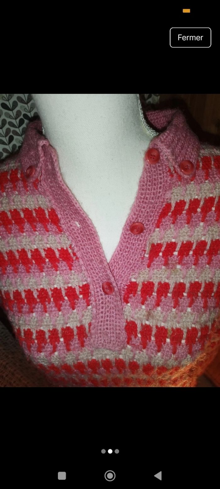 Pull crochet - photo numéro 2