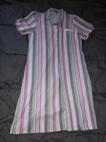 Robe vintage rayé