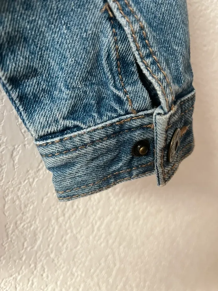 Veste en jean bébé Mango Kids – 12/18 mois (86 cm) - photo numéro 5