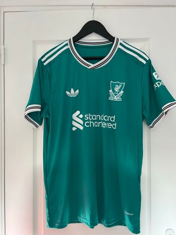 Maillot de Football Foot Liverpool Vert Taille M 