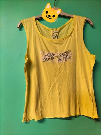 Débardeur jaune creeks 3