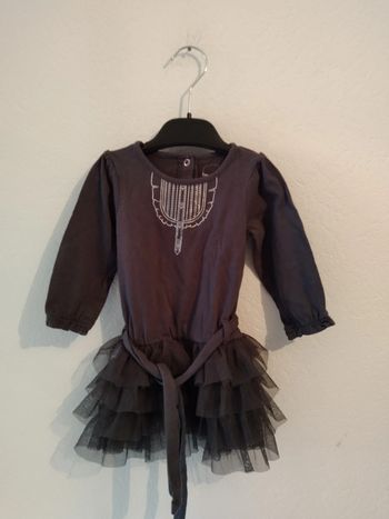 robe a froufrou tape à l'oeil fille 12 mois