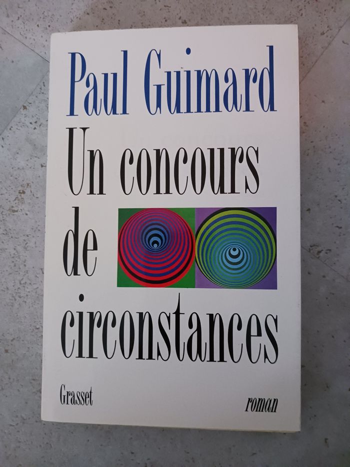livre un concours de circonstances Paul Guimard