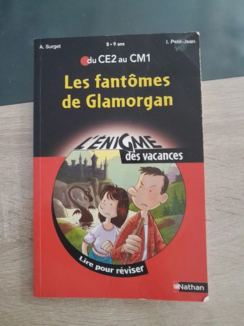livre pour réviser du CE2 au CM1 - les fantômes de Glamorgan