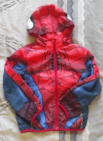 Veste coupe vent spiderman