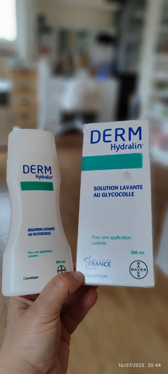 Bayer Derm Hydralin solution lavante intime au Glycololle 200 ml - photo numéro 3