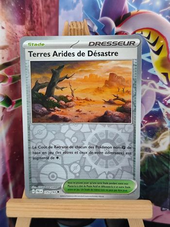 Terres arides de désastre reverse 175/193 évolutions à Paldea