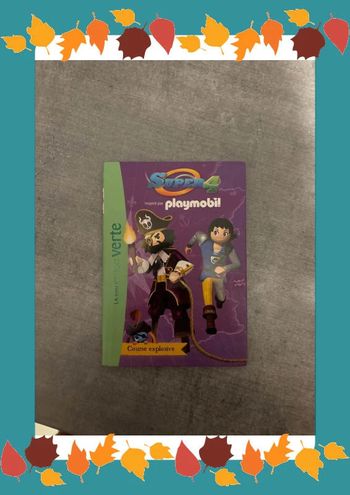 Livre Playmobil, course, explosive