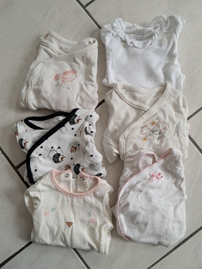 Lot de 6 bodies