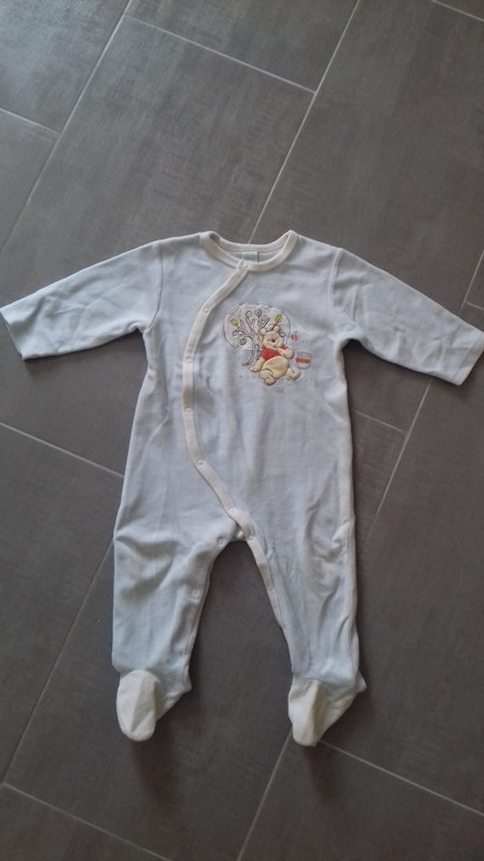 Pyjama velours bébé 18 mois