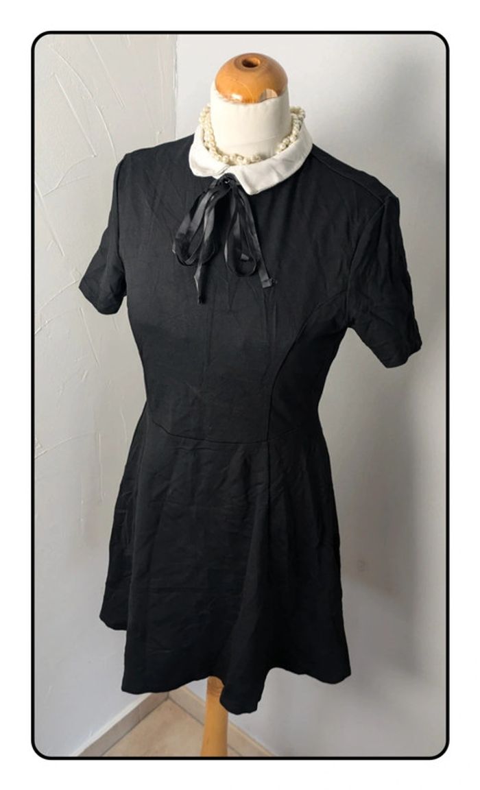 Robe longue lacet cou - photo numéro 3