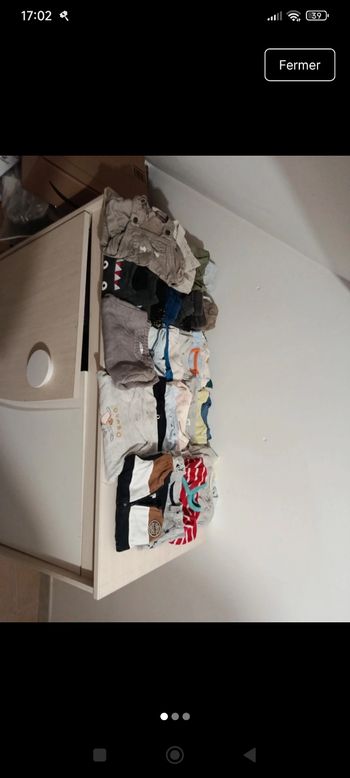 Lot bebe garçon 3mois