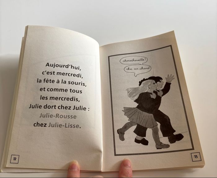 Livre Julie-Lisse et Julie-Rousse d’Agnès Rosenstiehl - photo numéro 3