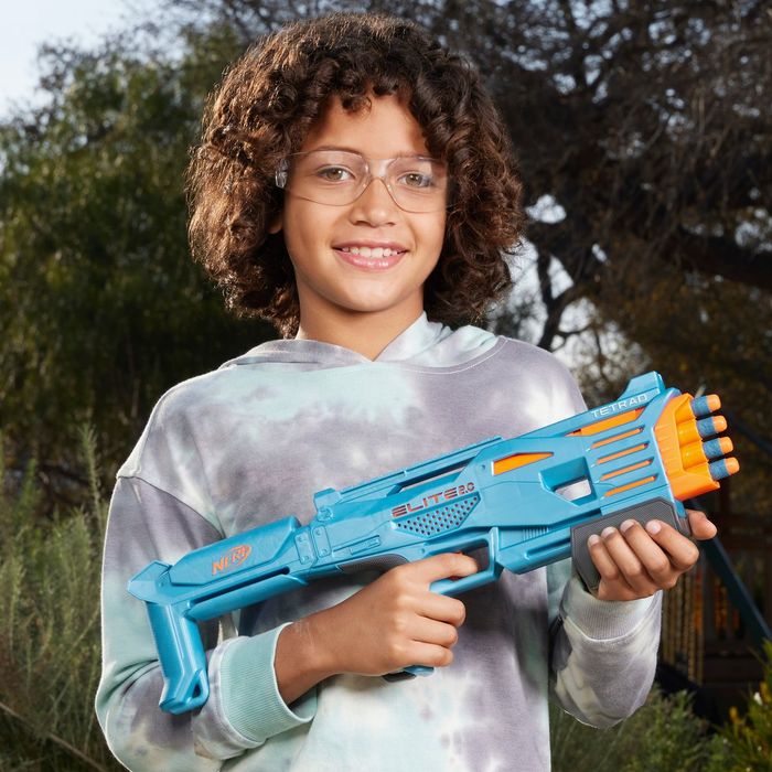 Nerf Elite Tetrad 2.0 QS4 - Nerf - Multicolore 46CM - photo numéro 4