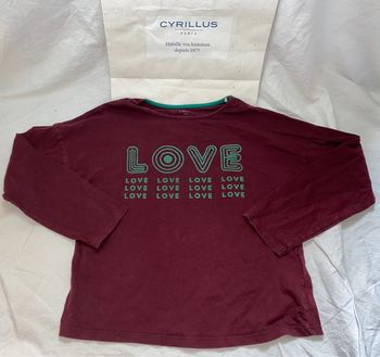 T-shirt Cyrillus  12 ans